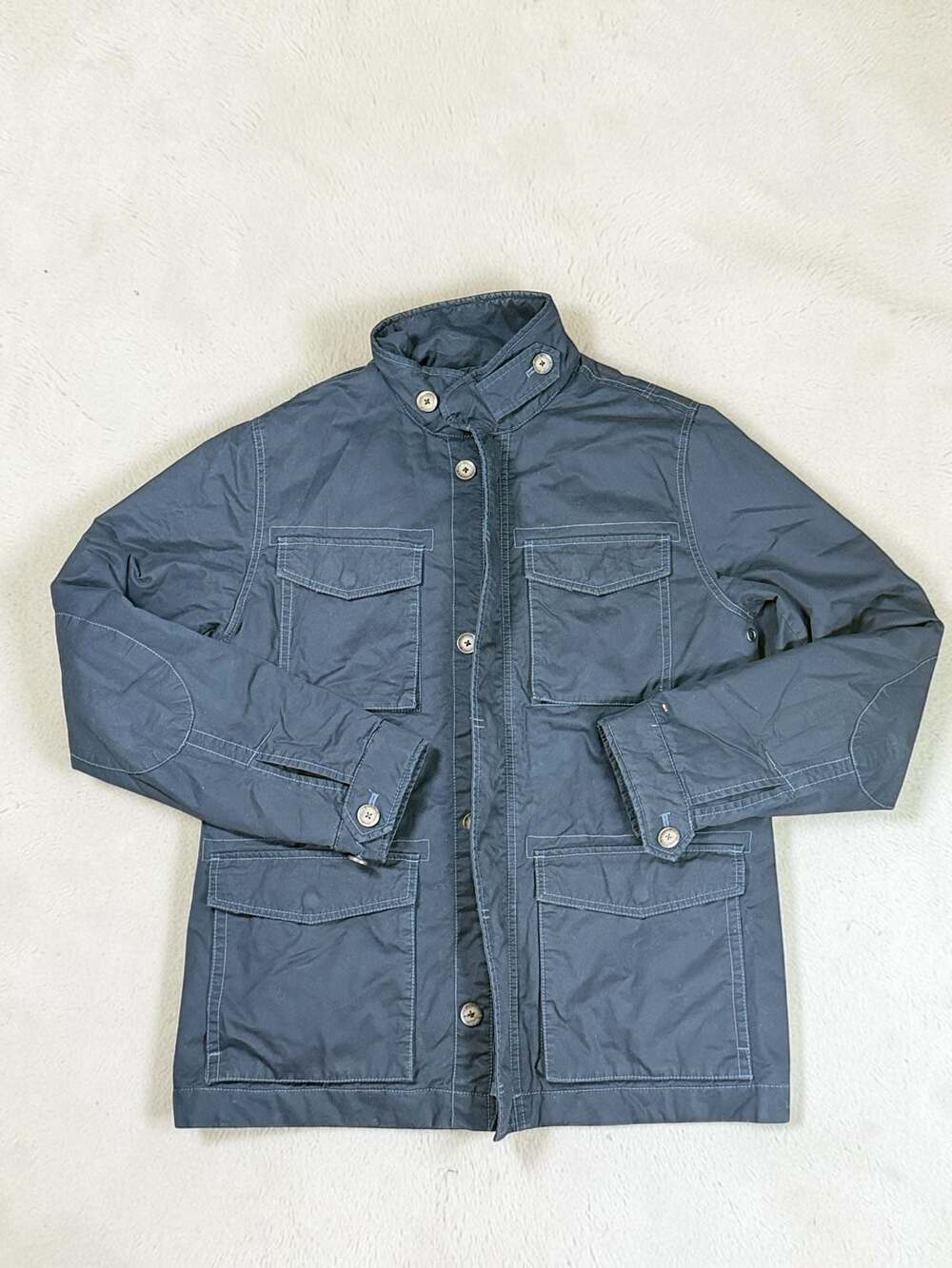 Tommy Hilfiger Men's Navy Blue Field Jacket, Size M